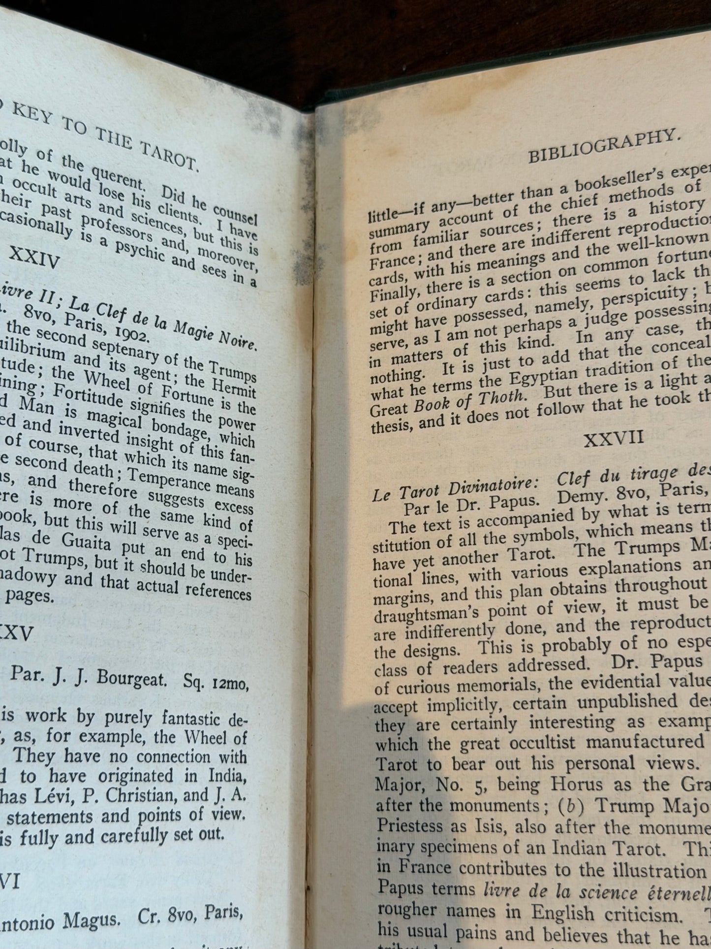 The Key to the Tarot by L.W De Laurence