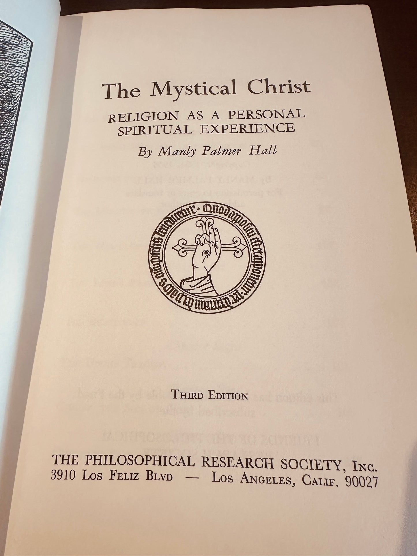 The Mystical Christ by Manly P. Hall