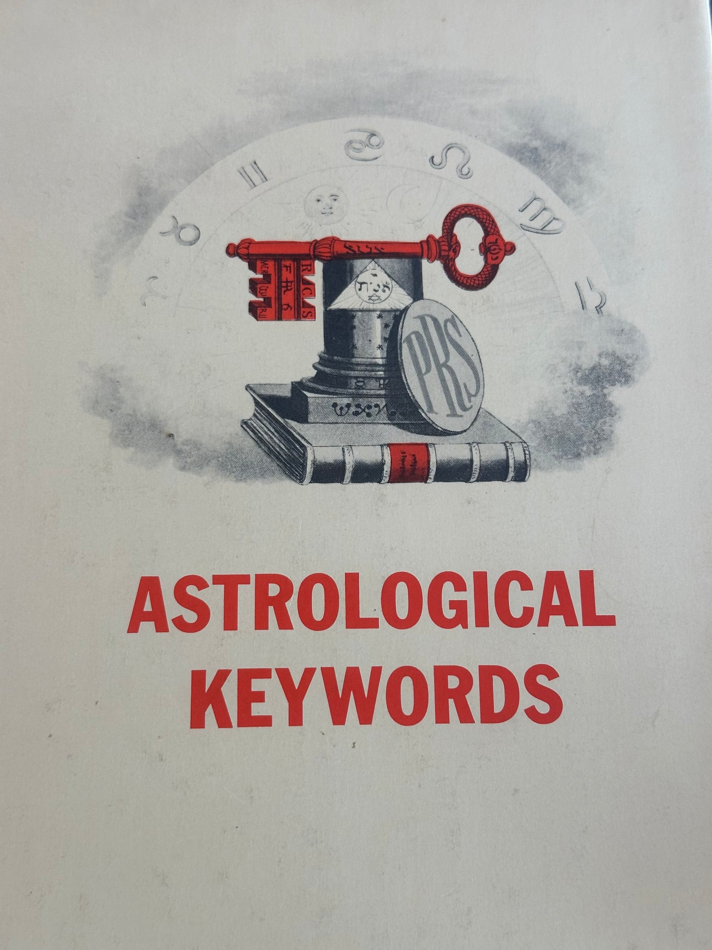 Astrological Keywords by Manly P. Hall