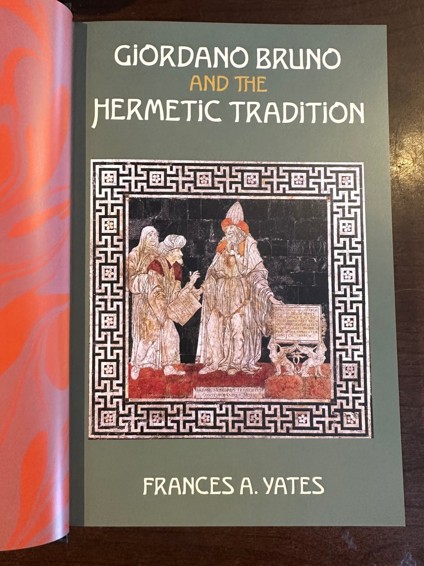Giordano Bruno and The Hermetic Tradition by Frances A. Yates. (Gallowglass Books)