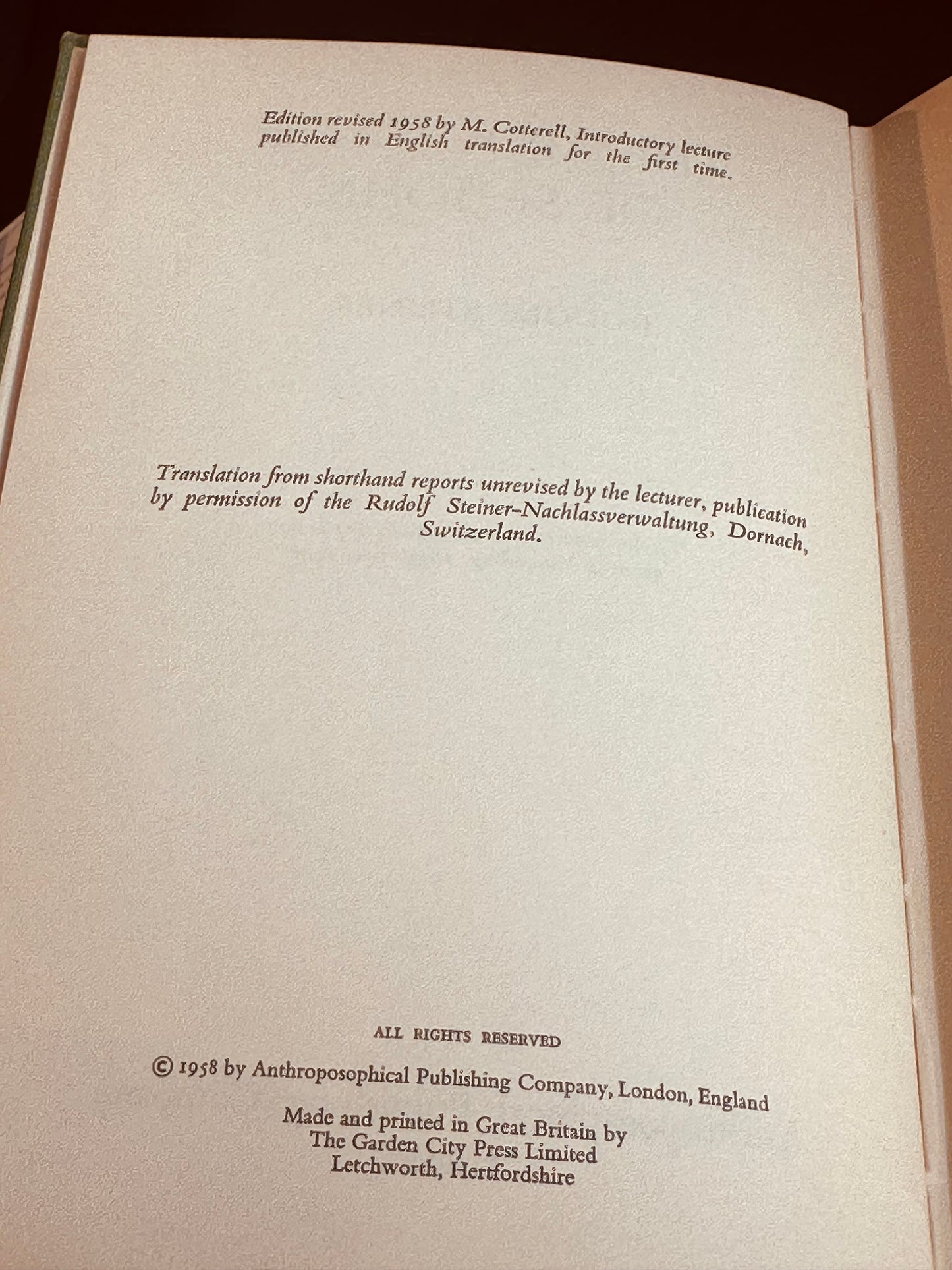 The Apocalypse of St. John by Rudolf Steiner