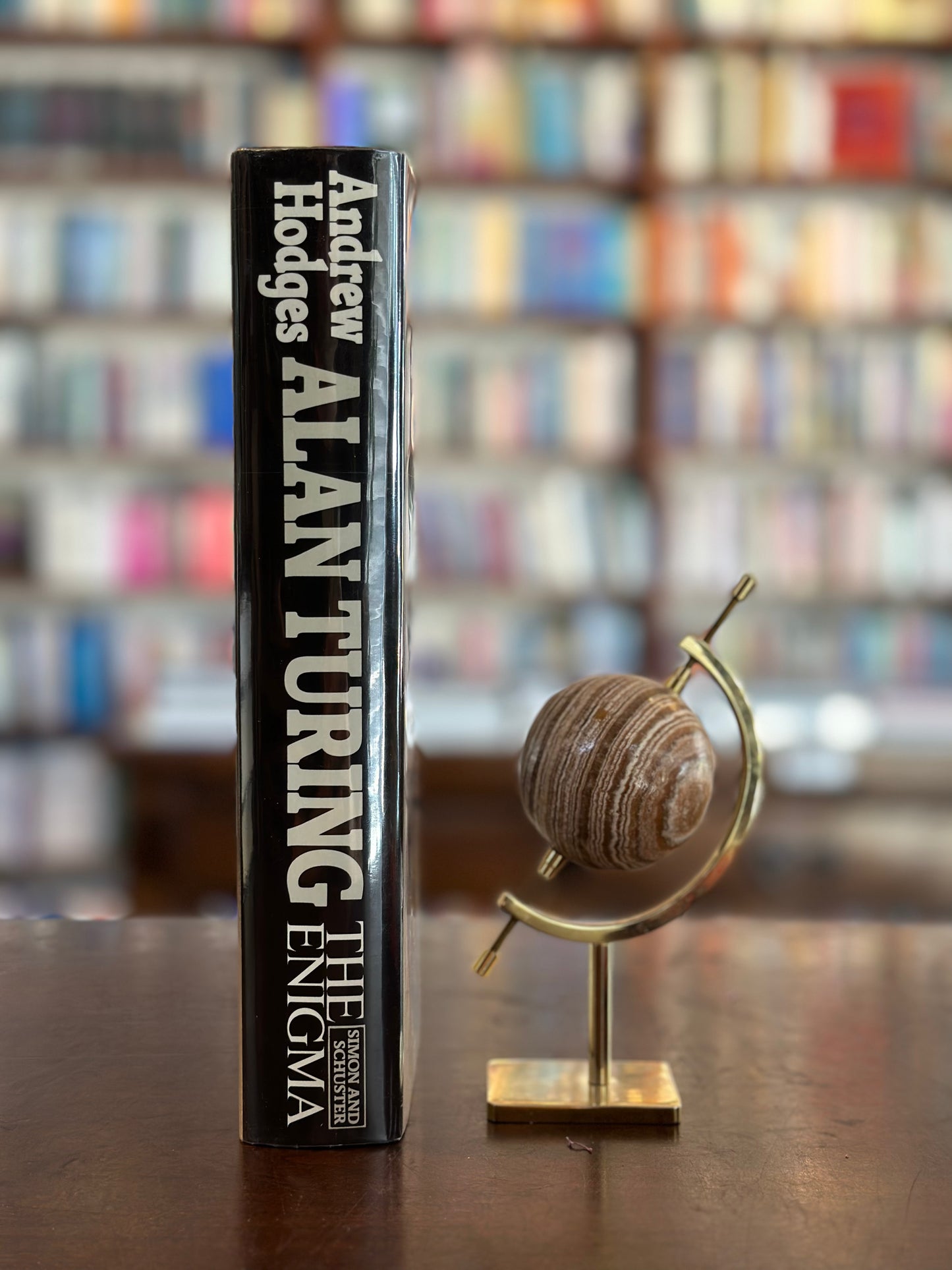 Alan Turing: The Enigma by Andrew Hodges (First Edition)