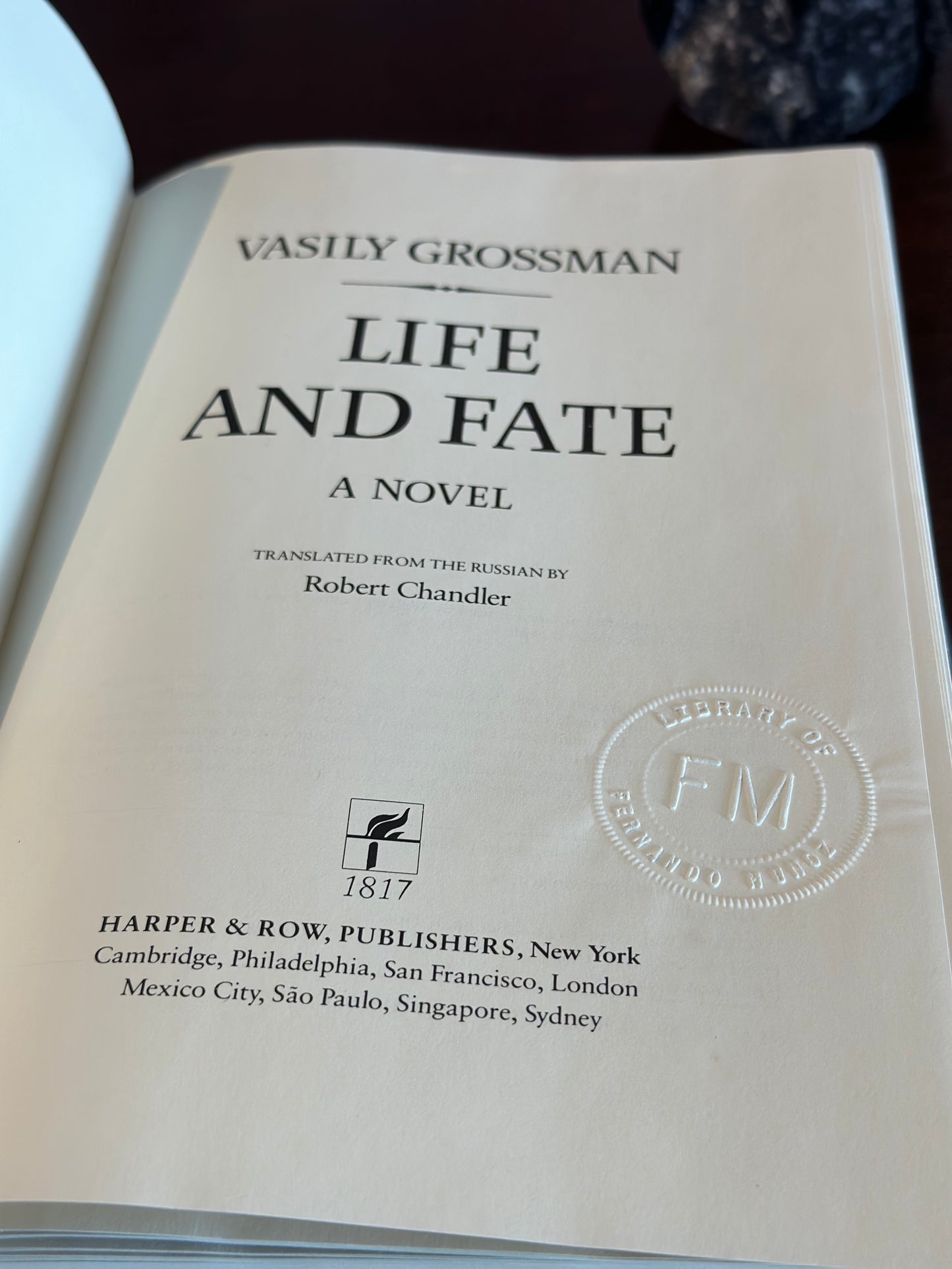 Life and Fate by Vasily Grossman (First Edition)