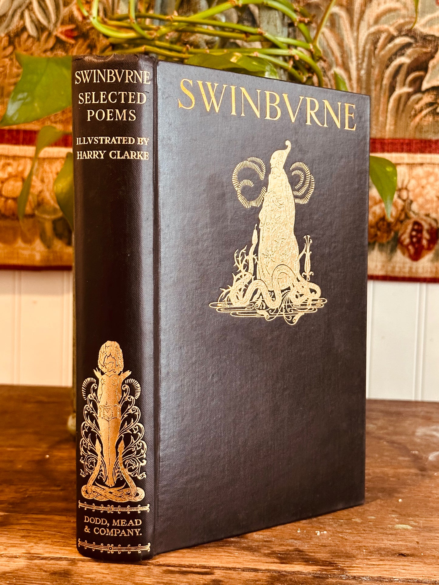 Swinburne Selected Poems Illustrated by Harry Clarke (First Edition)