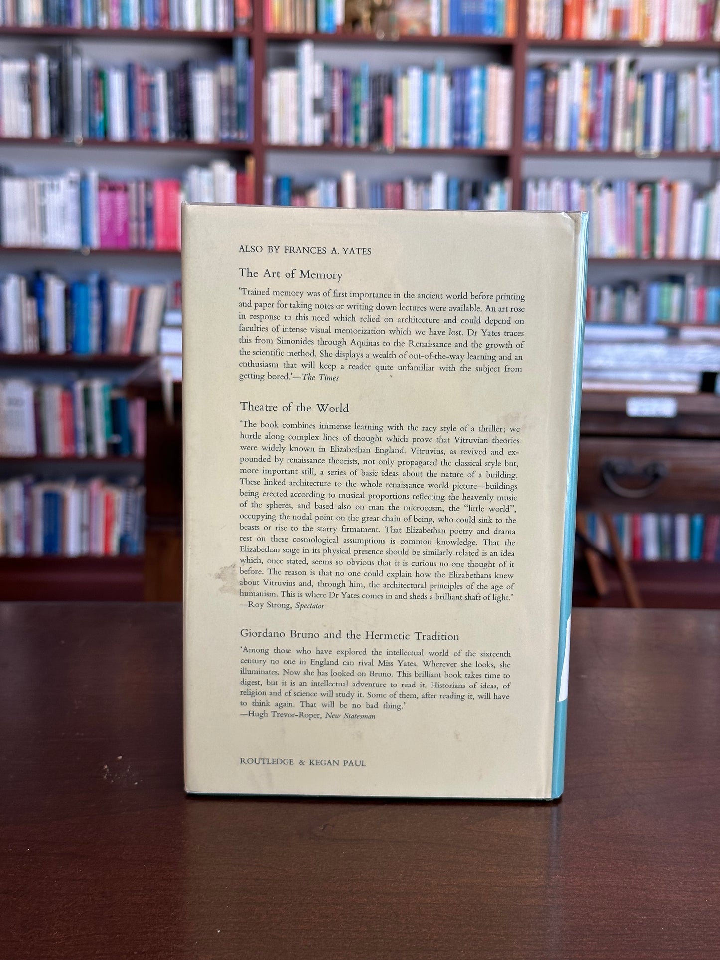 The Rosicrucian Enlightenment by Francis Yates