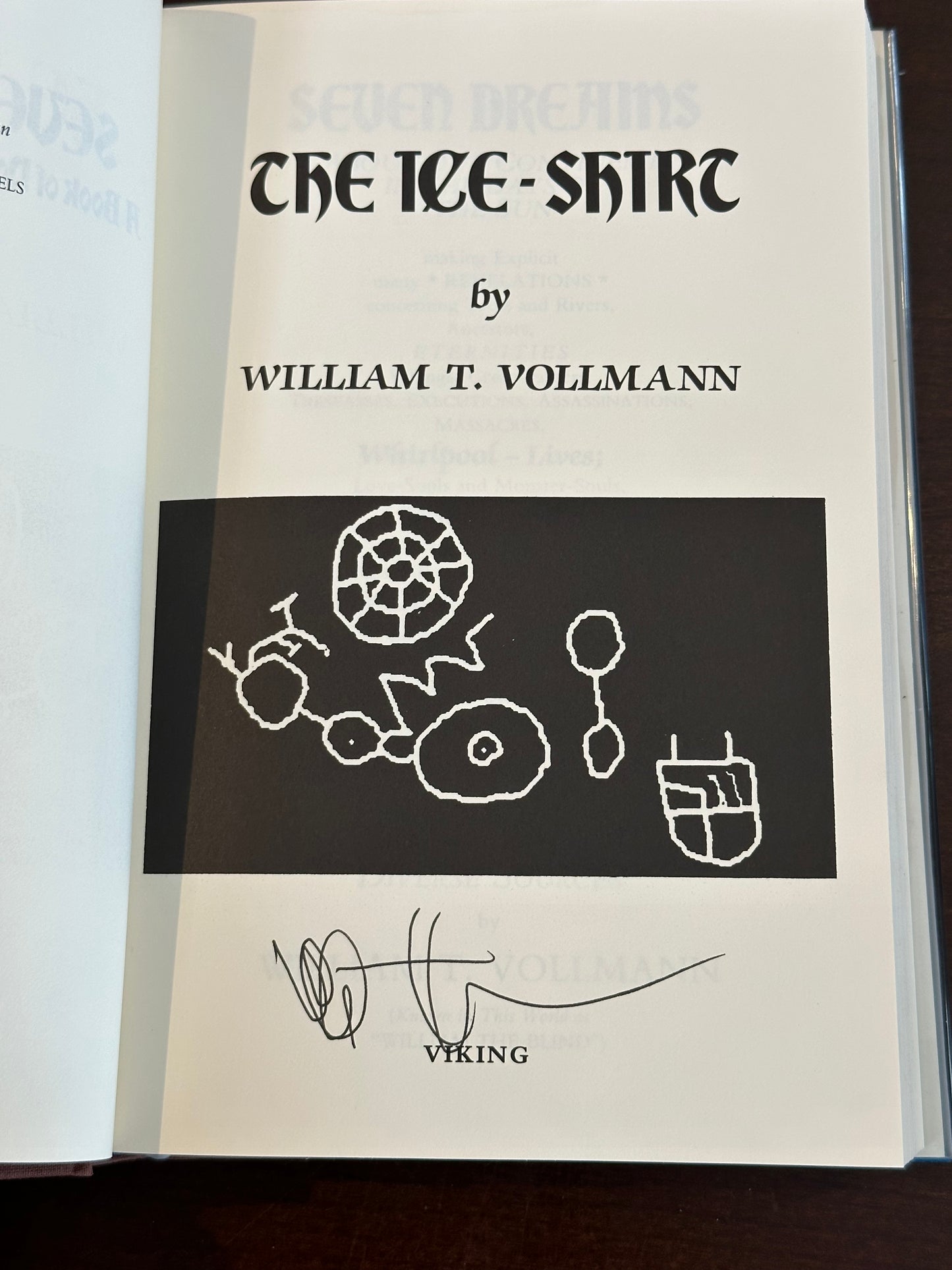 The Ice Shirt by William T. Vollmann (Signed)