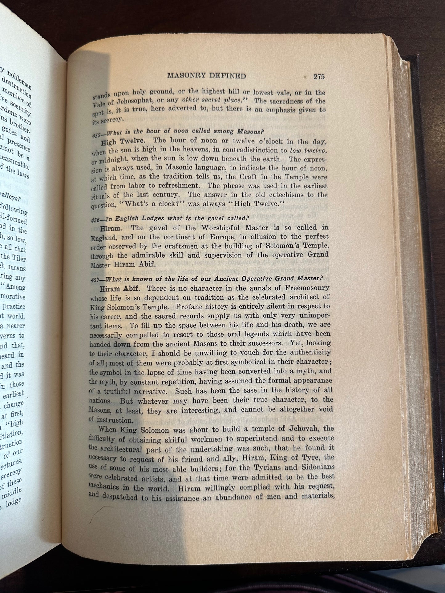 Masonry Defined by Dr. Albert Mackey