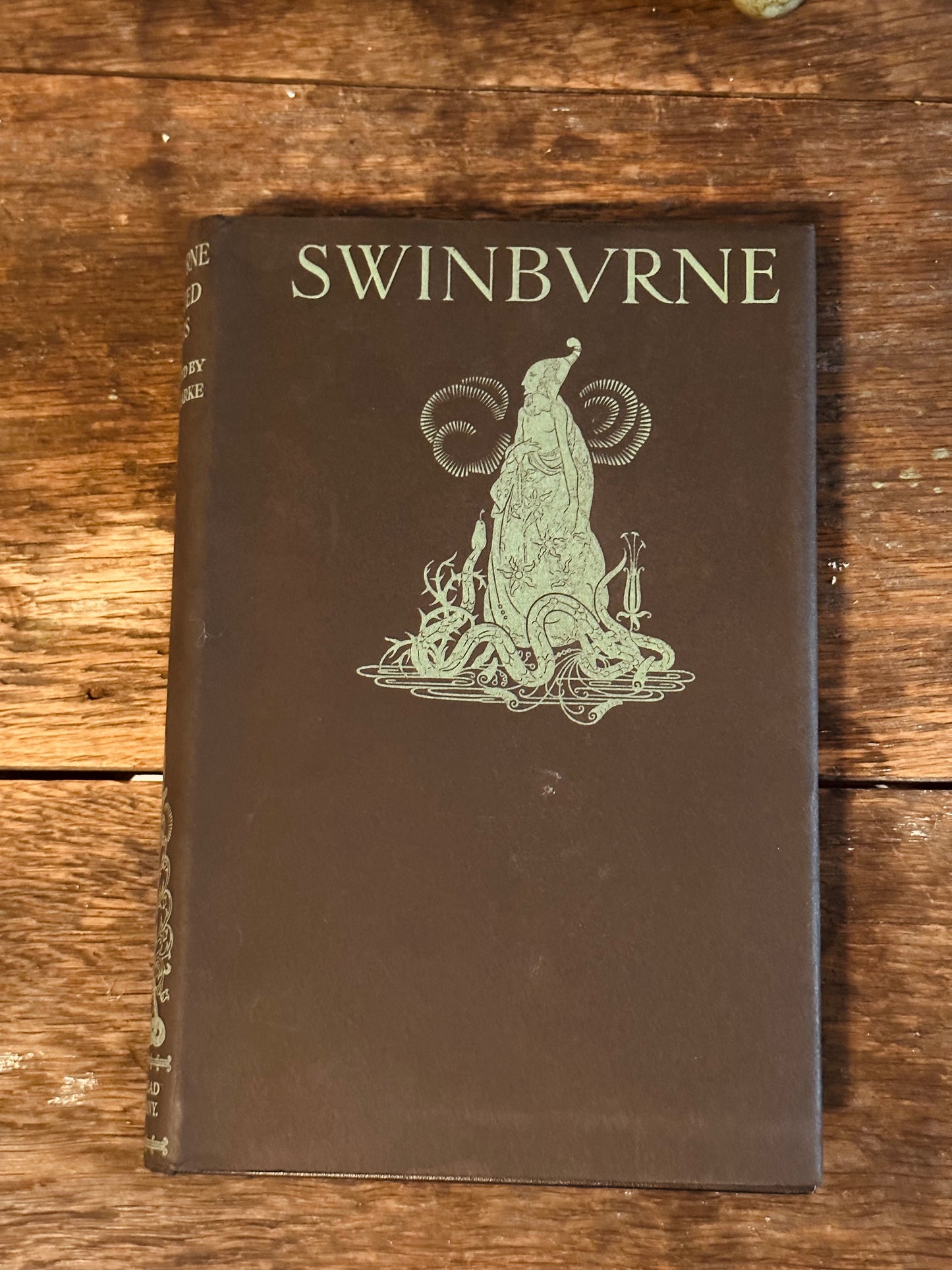 Swinburne Selected Poems Illustrated by Harry Clarke (First Edition)