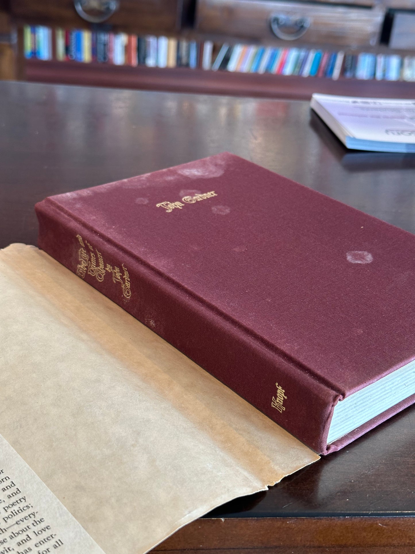 The Life and Times of Chaucer by John Gardner