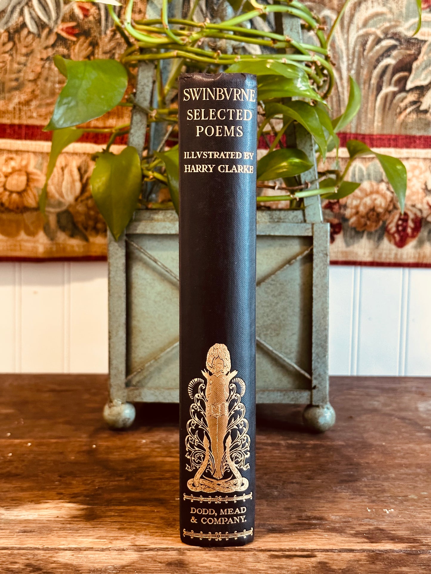Swinburne Selected Poems Illustrated by Harry Clarke (First Edition)
