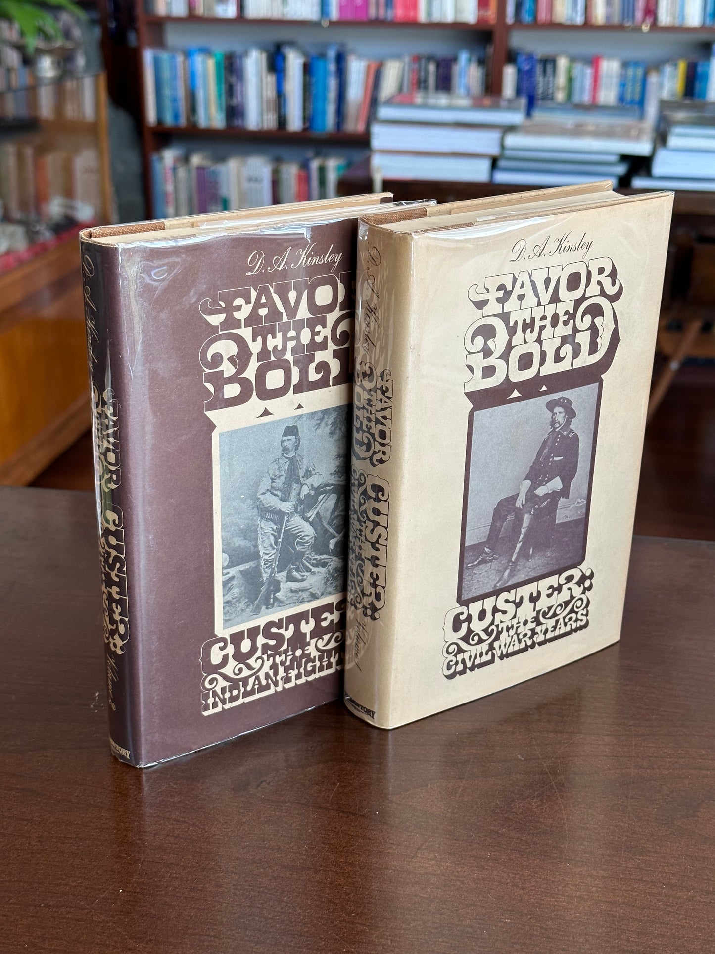 Favor The Bold: Custer Two Volume Set by D. A. Kinsley