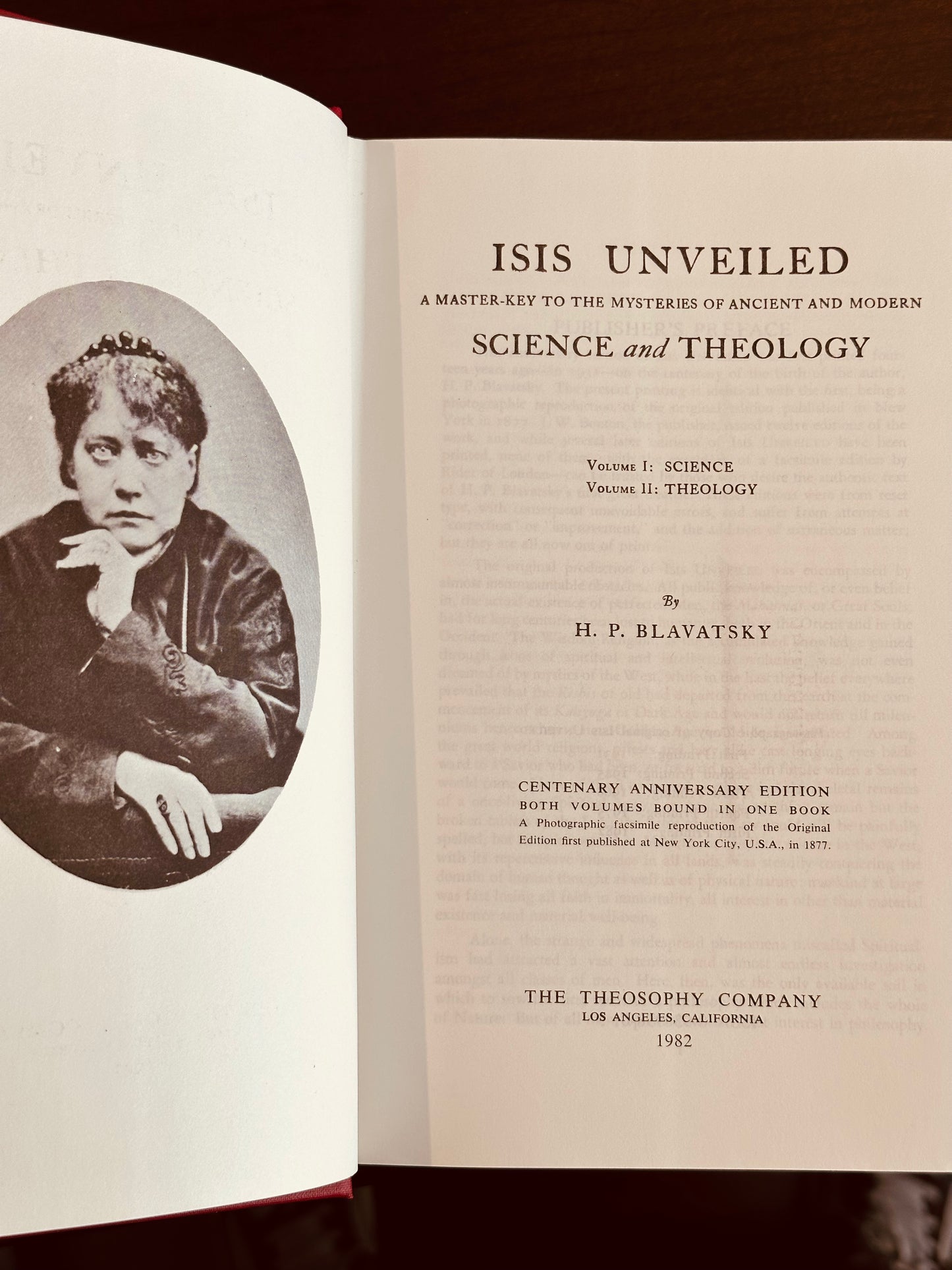Isis Unveiled by H.P. Blavatsky