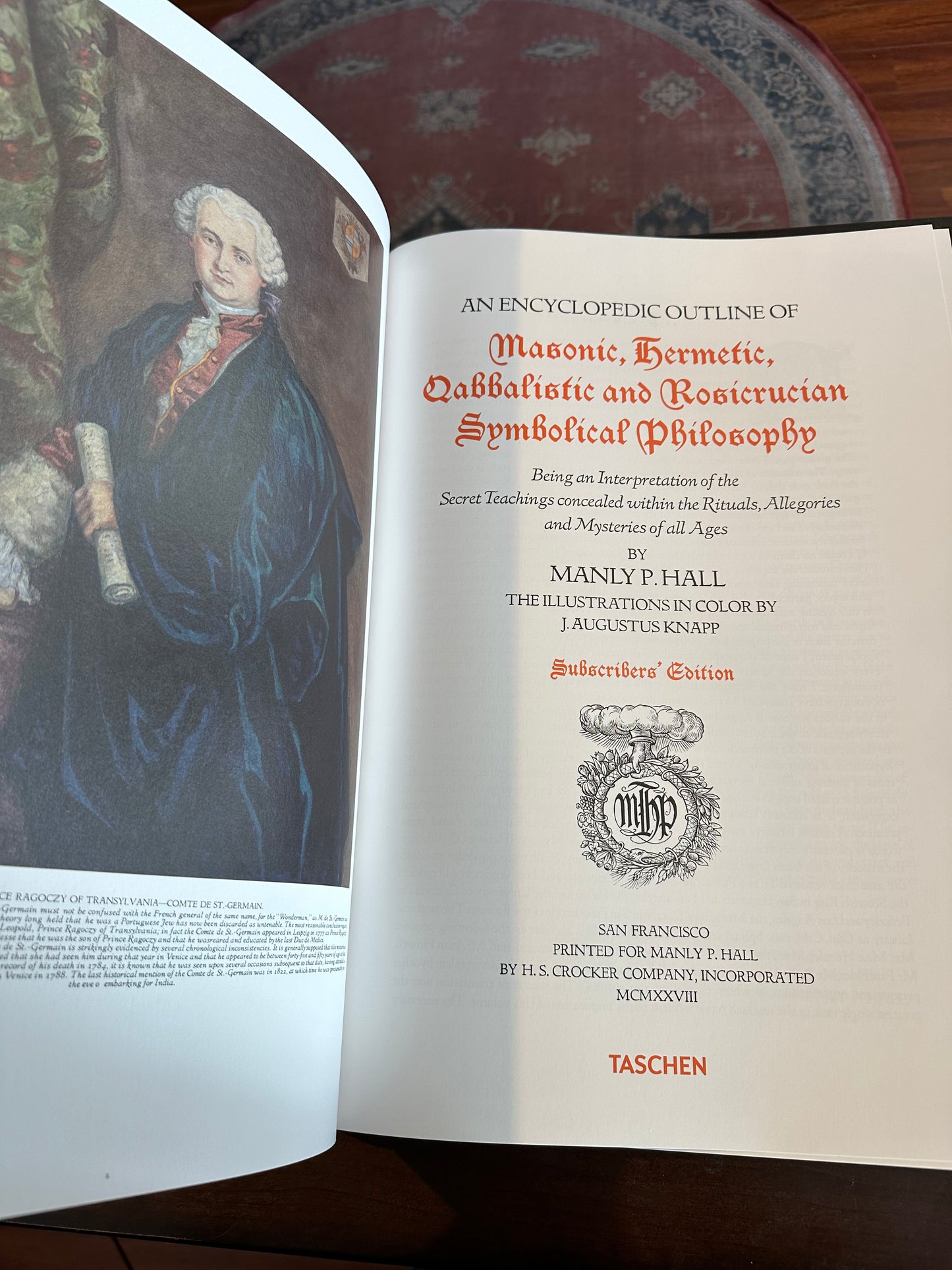 The Secret Teachings of All Ages by Manly P. Hall