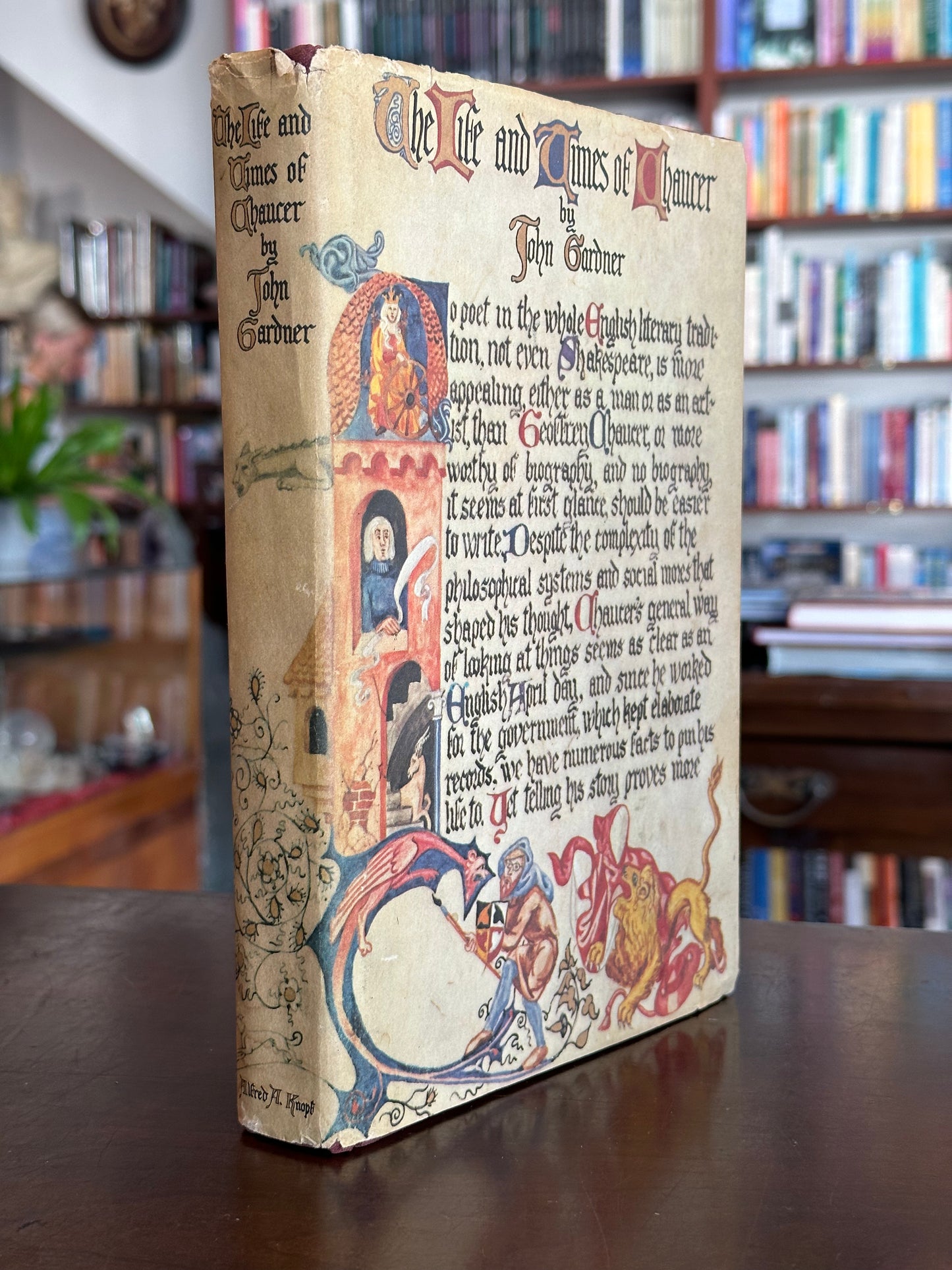 The Life and Times of Chaucer by John Gardner