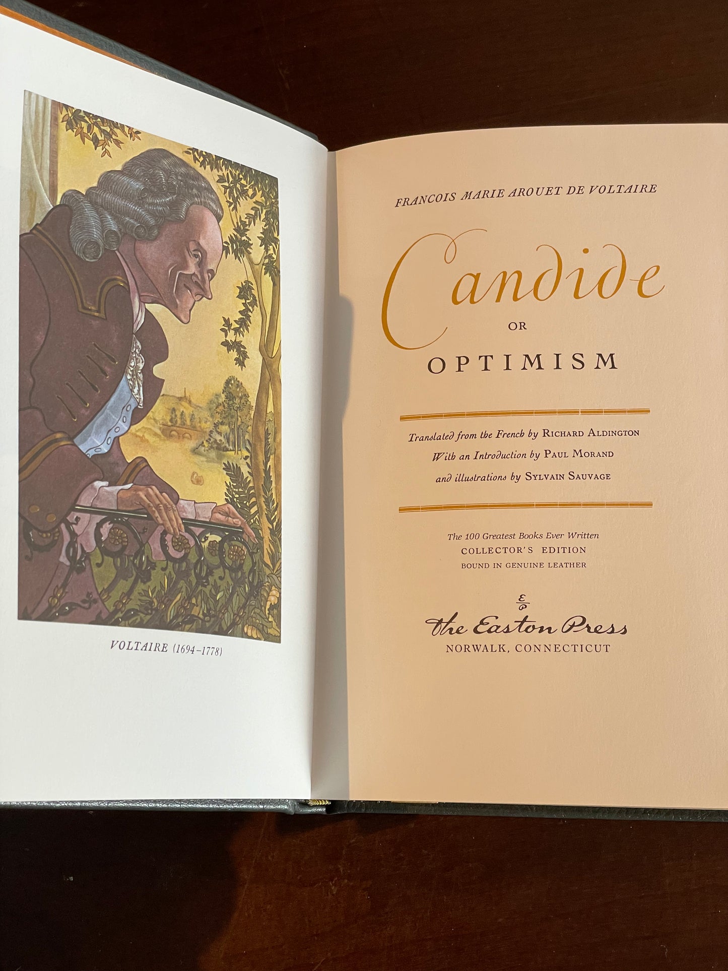 Candide by Voltaire (Easton Press)
