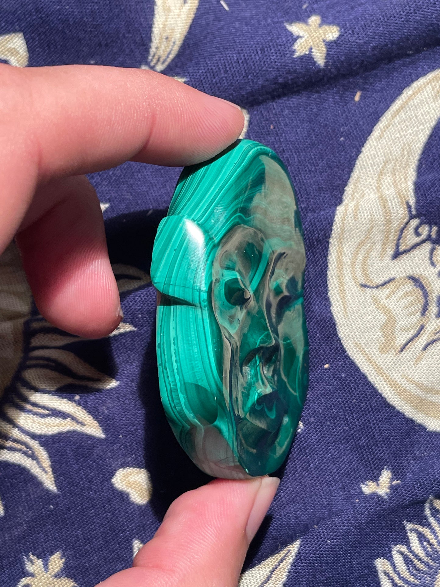 African Malachite Face