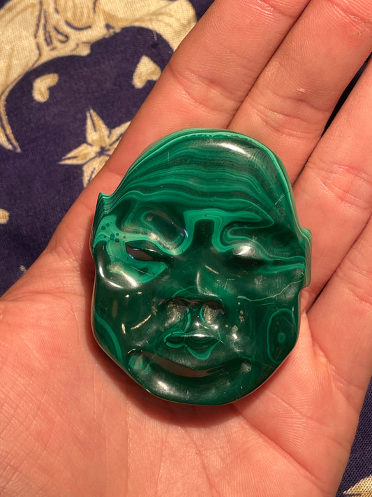 African Malachite Face