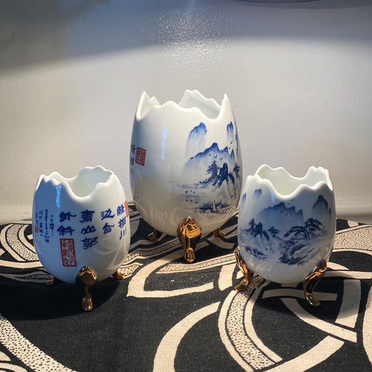 Chinese Egg Set