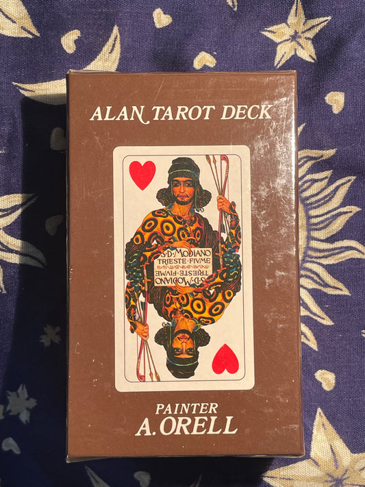 Vintage Unopened Alan Tarot