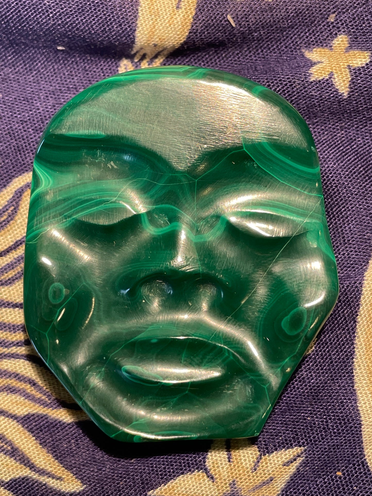 African Malachite Face