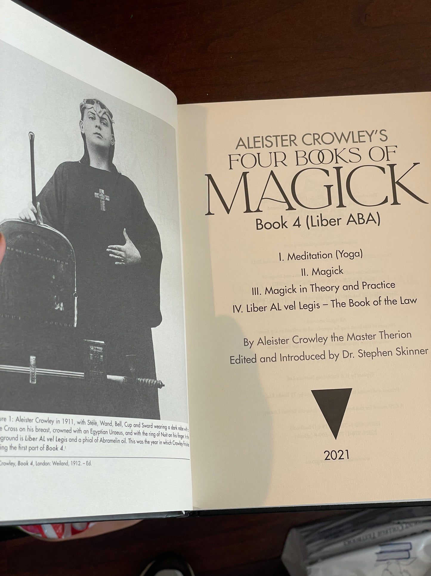 Four Books of Magick by Aleister Crowley (UK Edition)