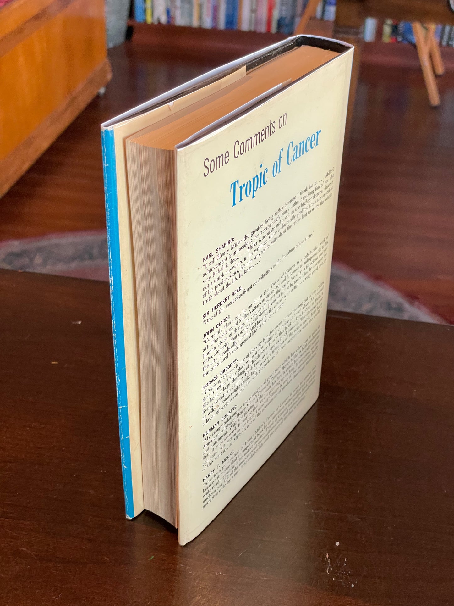 Tropic of Cancer by Henry Miller (1961)