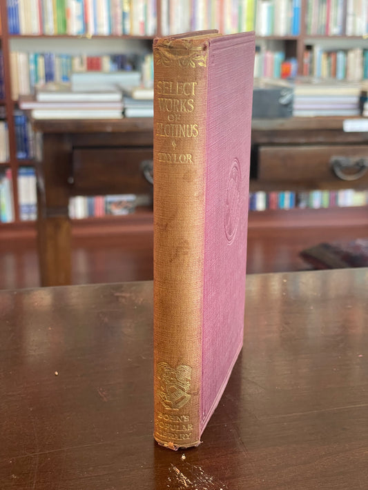 Select Works of Plotinus by Thomas Taylor