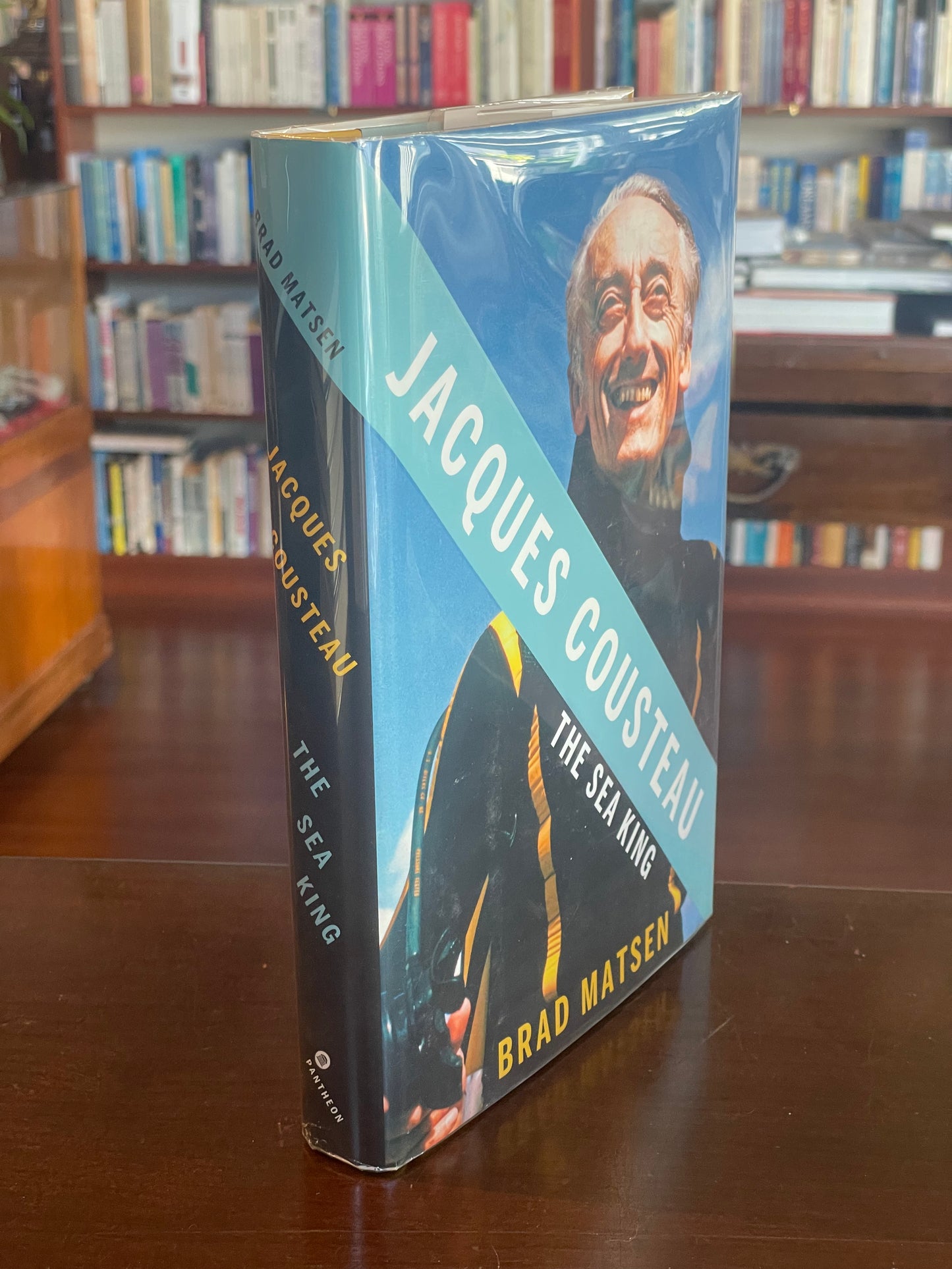 Jacques Cousteau by Brad Matsen (First Edition, Signed)
