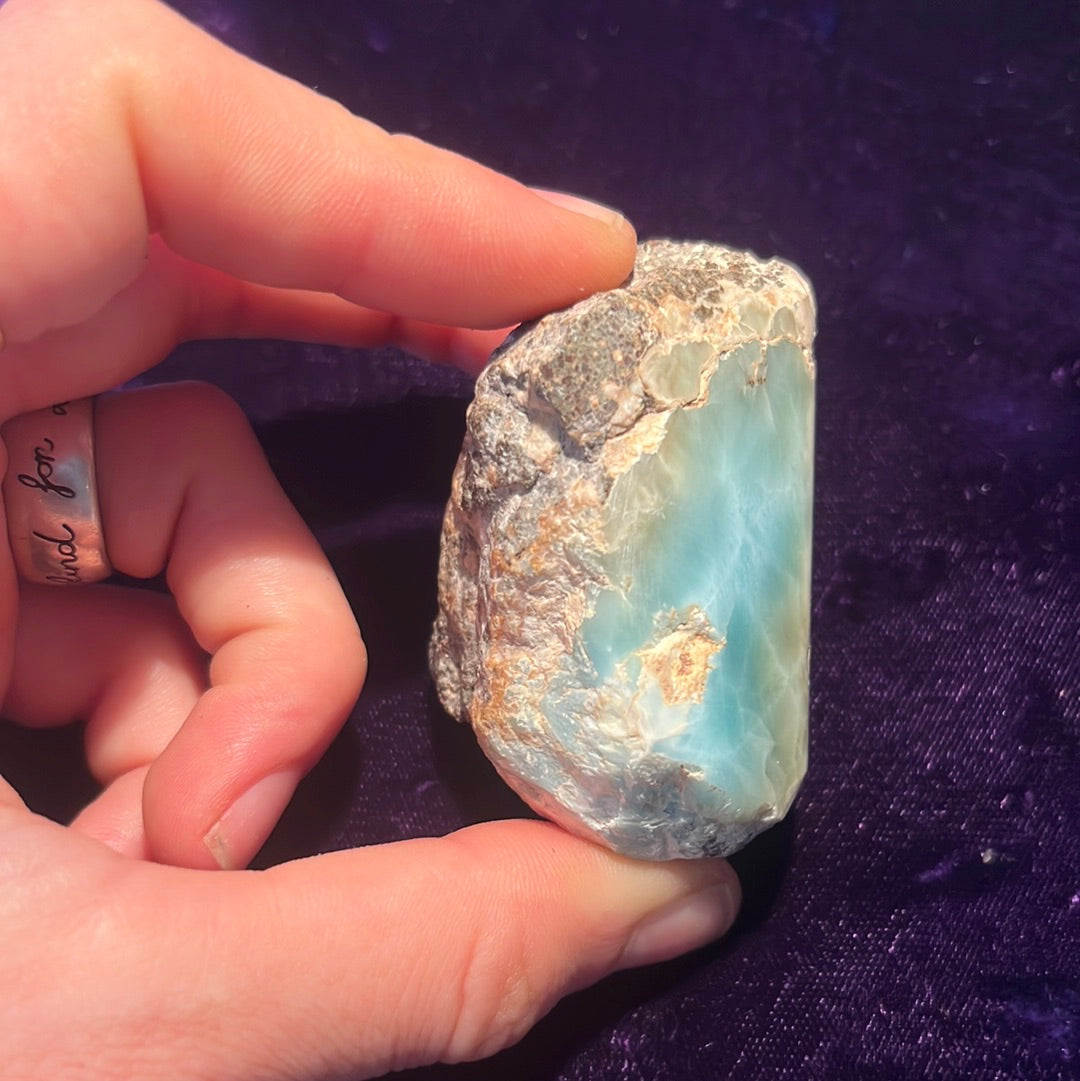 Raw Larimar Chunk