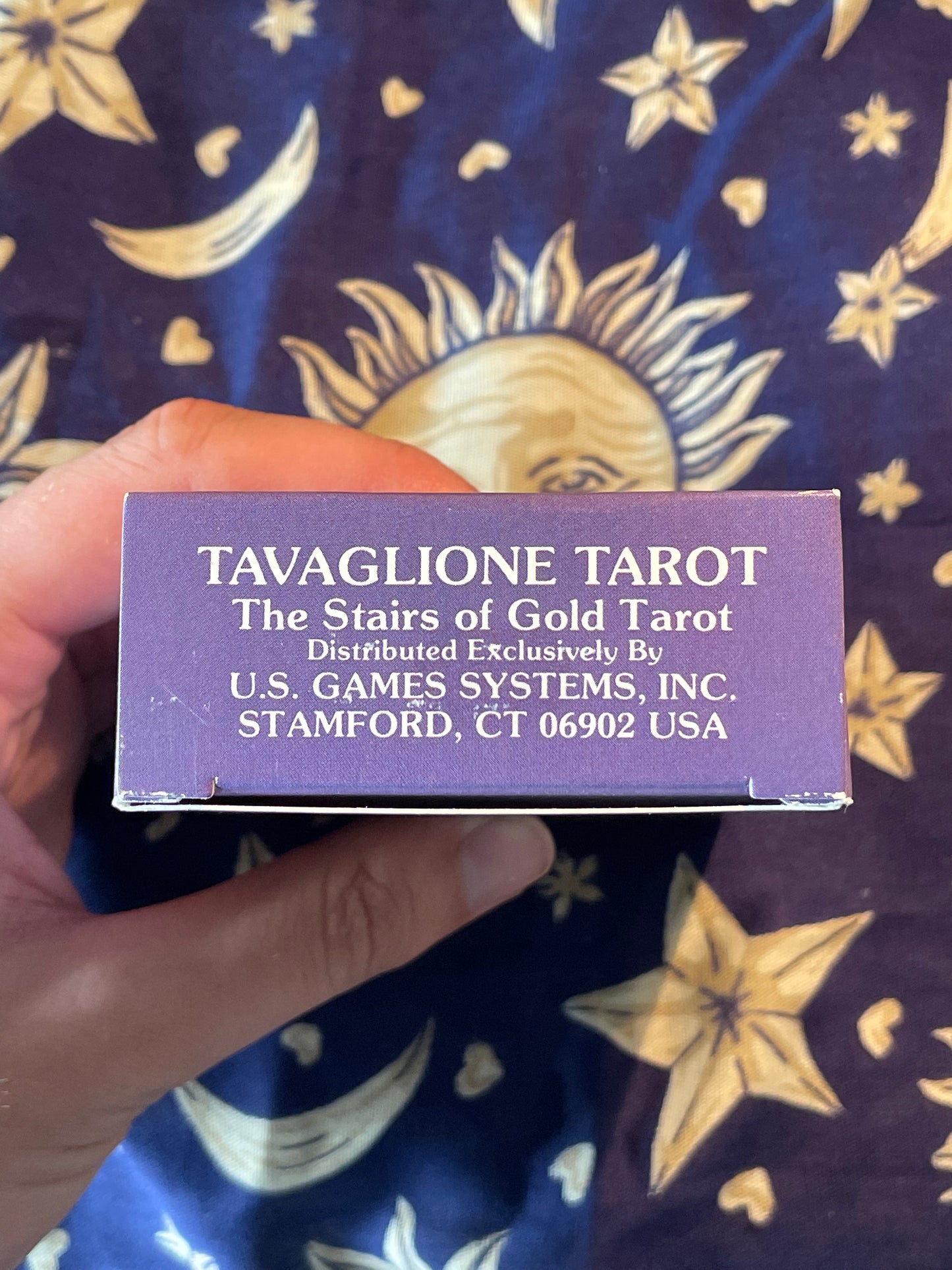Vintage Stairs of Gold Tarot