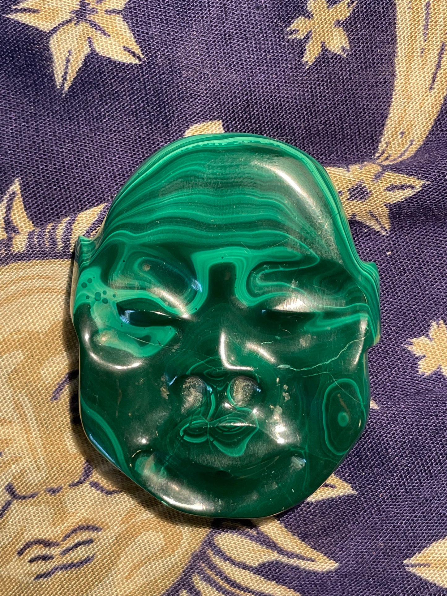African Malachite Face
