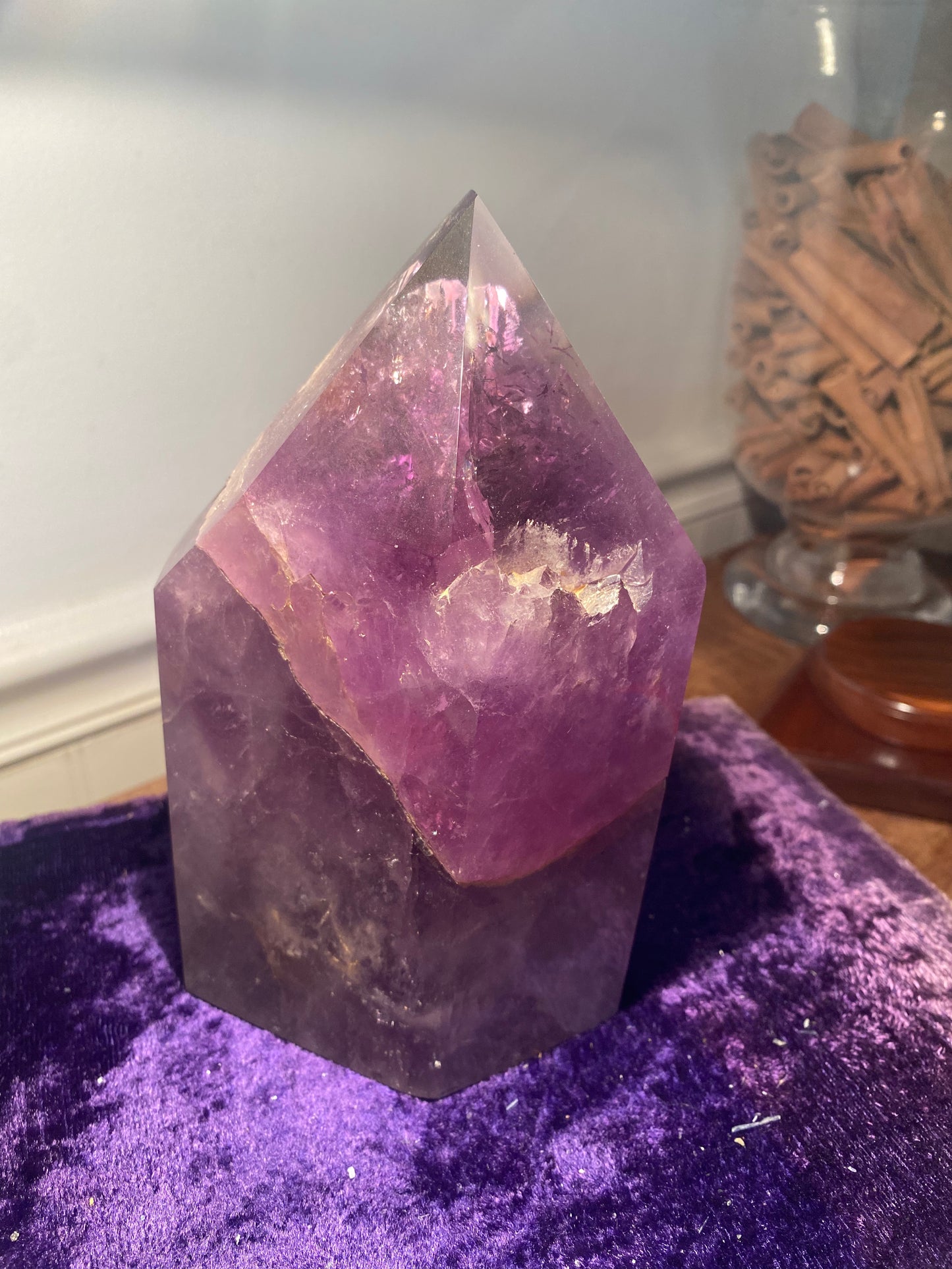 Amethyst Bookends