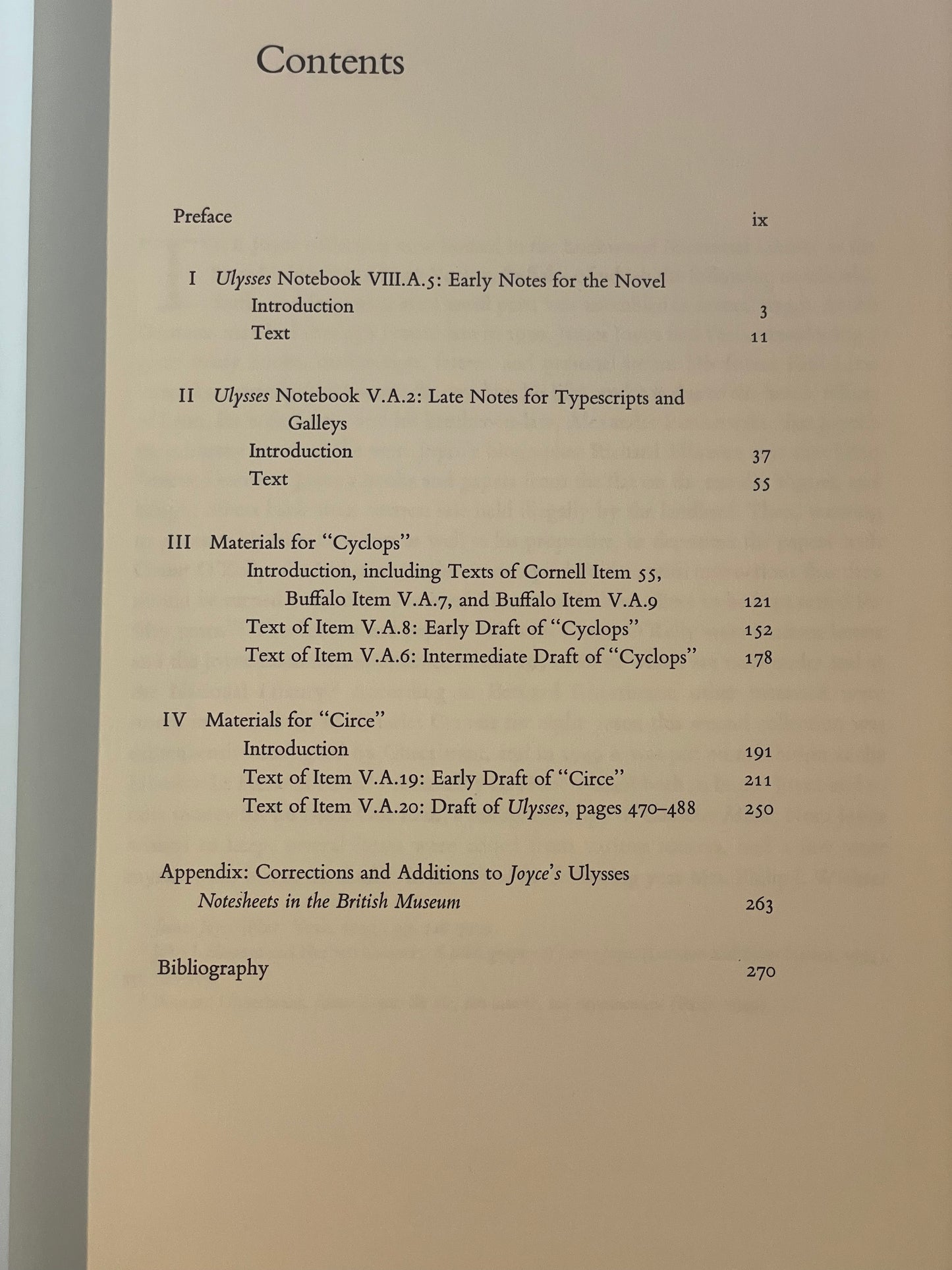 Joyce’s Notes and Early Drafts for Ulysses