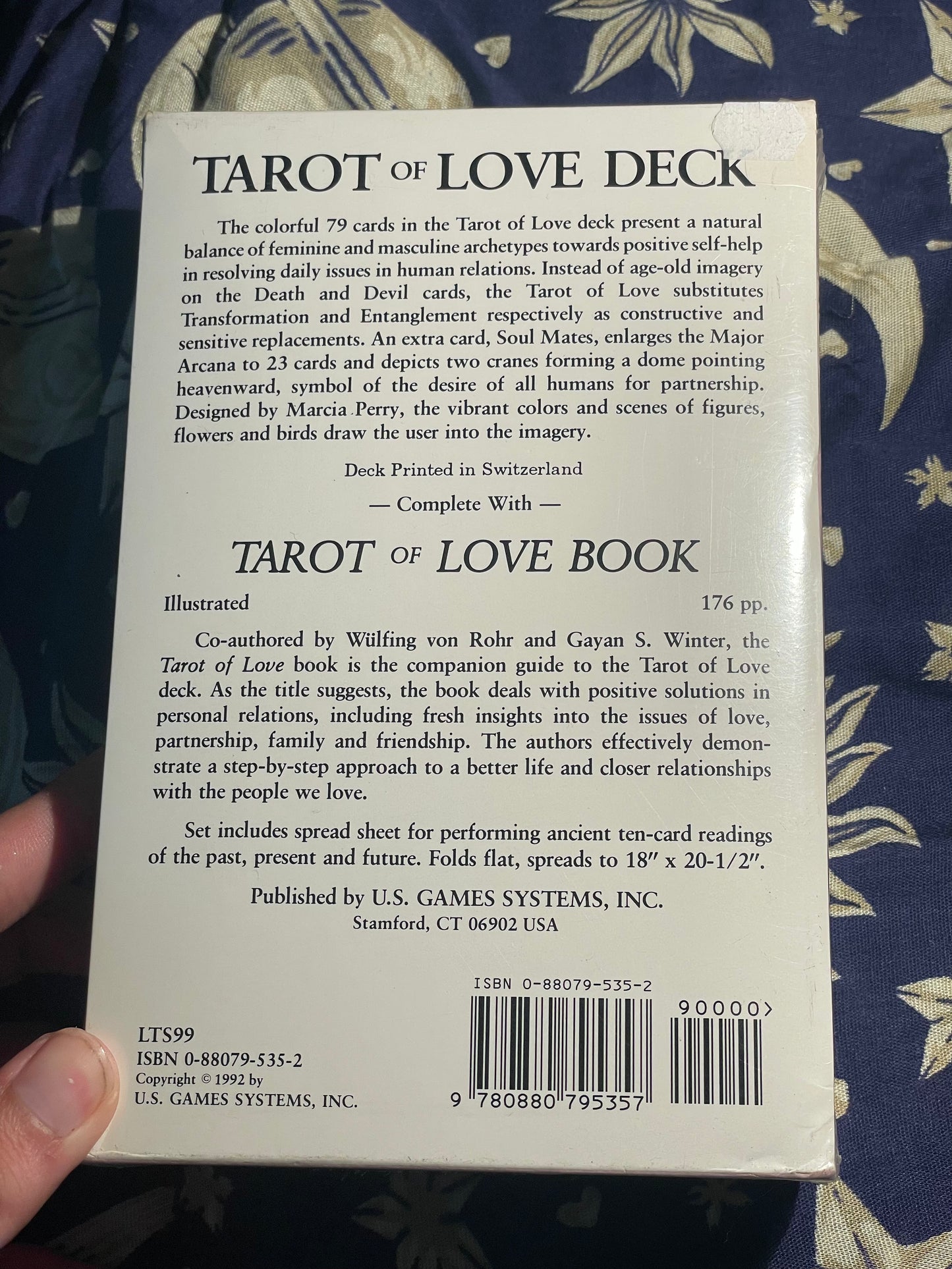 Vintage Tarot of Love Set