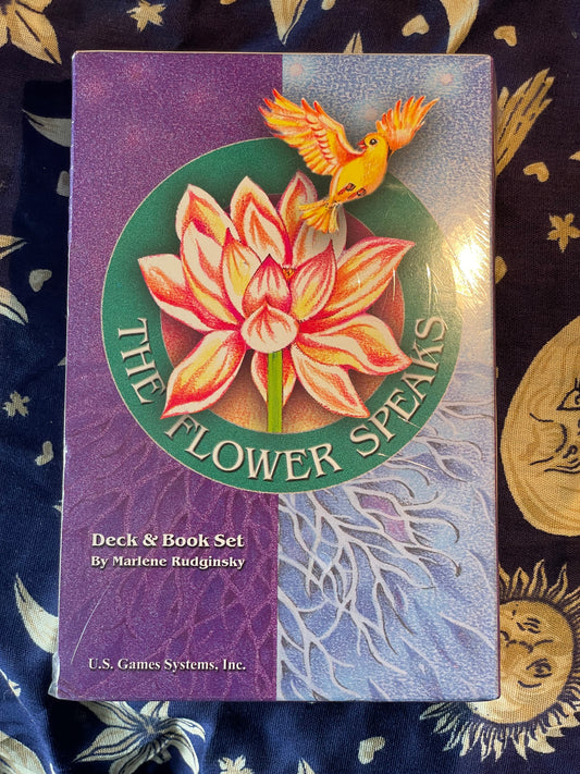 Vintage Flower Speaks Tarot Set