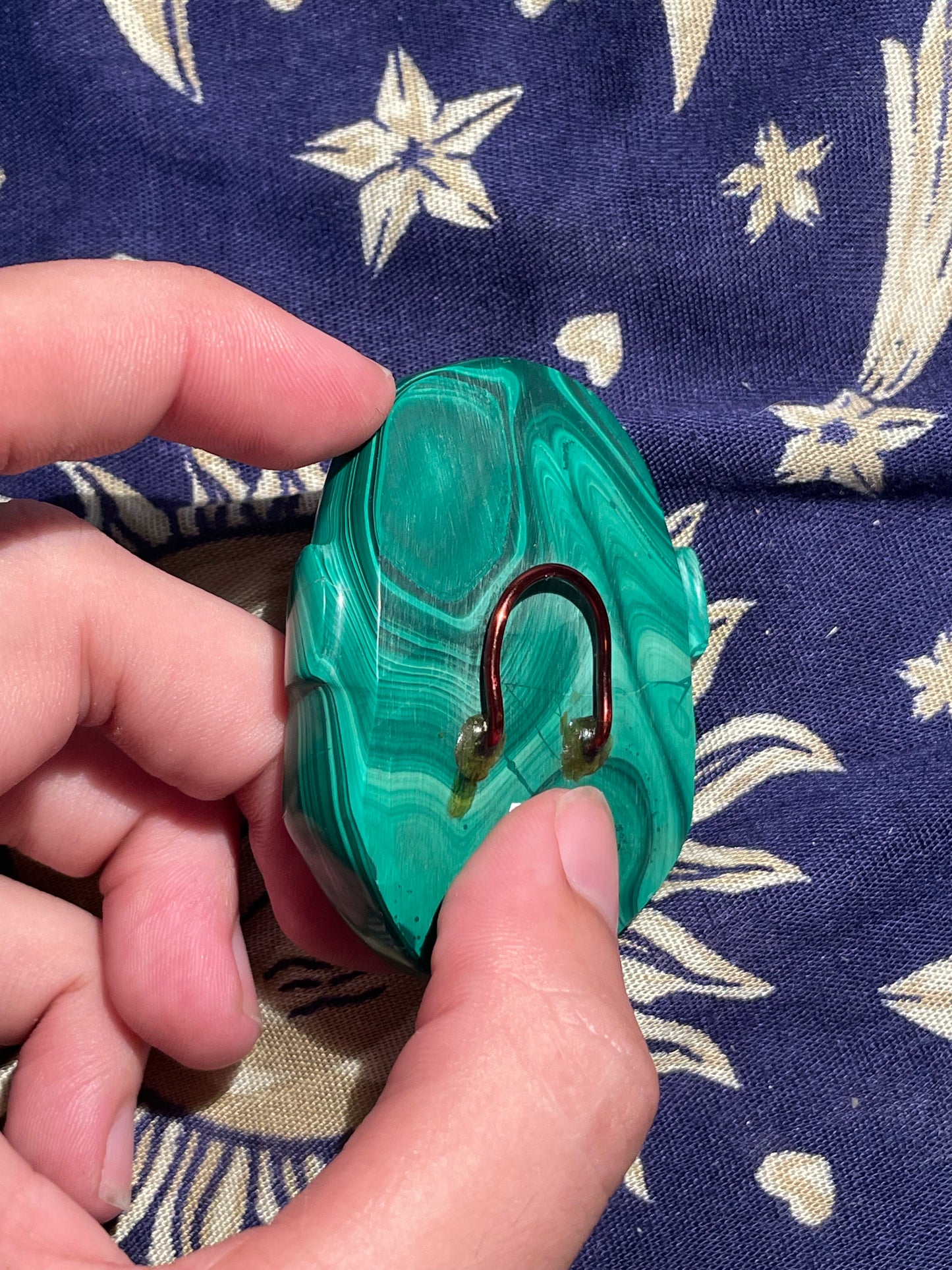 African Malachite Face