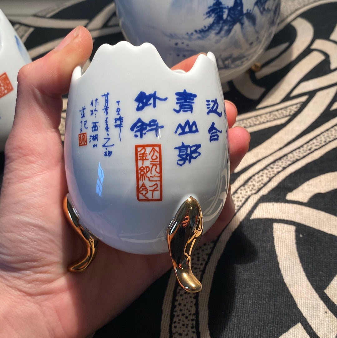 Chinese Egg Set