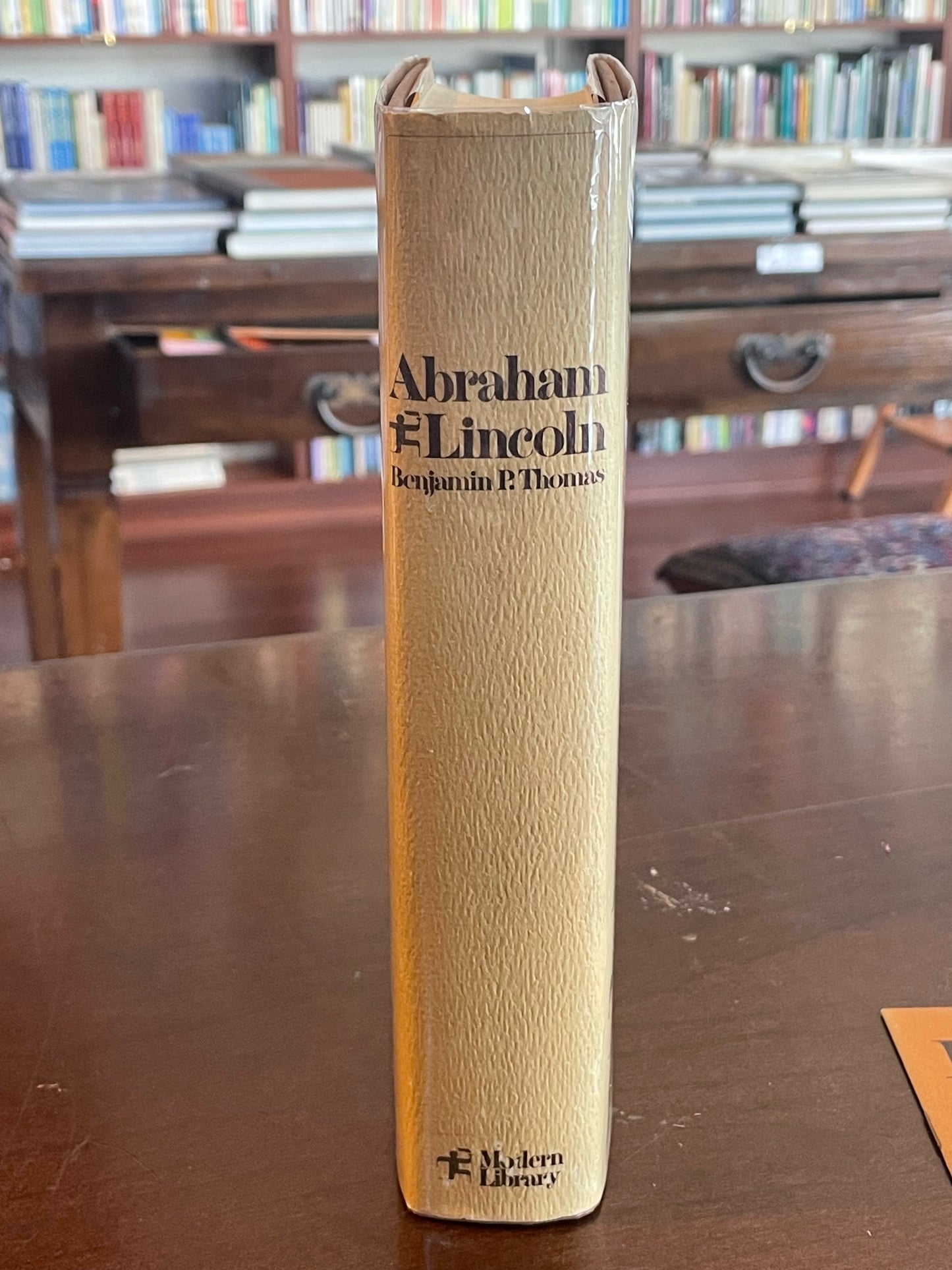 Abraham Lincoln by Benjamin P. Thomas (first edition, 1968)
