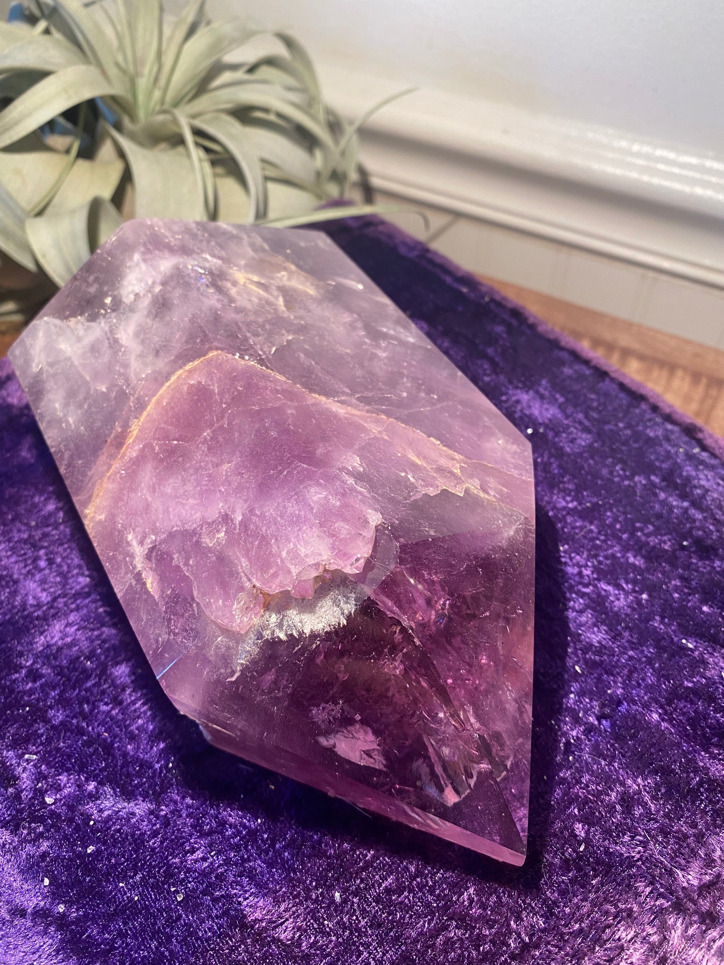 Amethyst Bookends