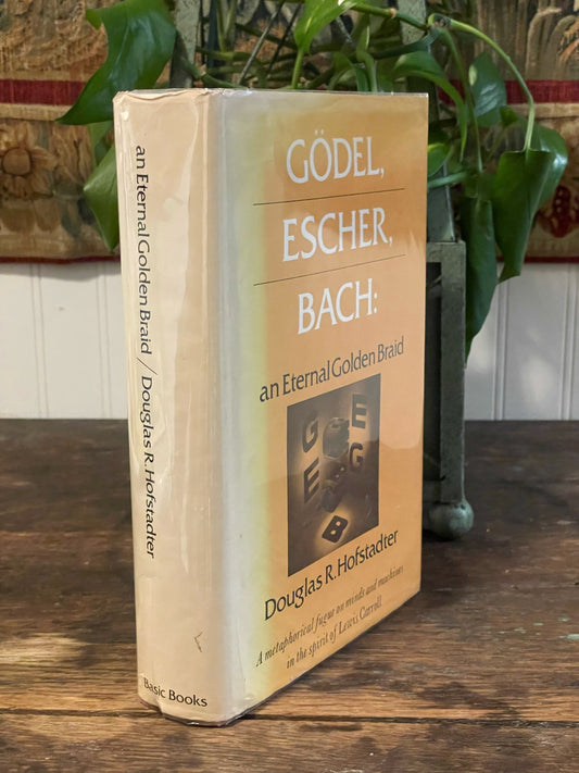 Gödel, Escher, Bach by Douglas Hofstadter (First Edition)
