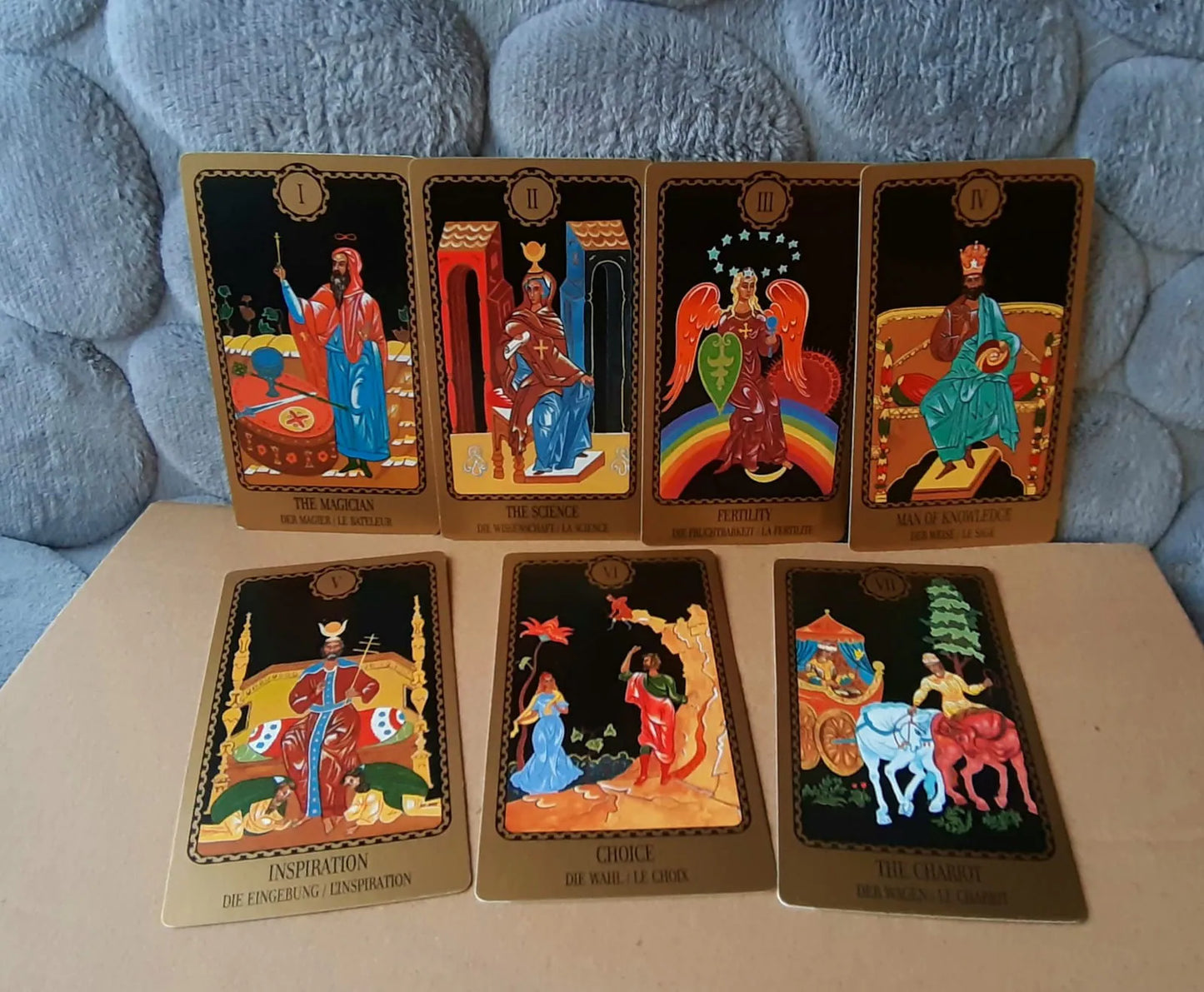 Vintage Egorov Gold Edition Tarot