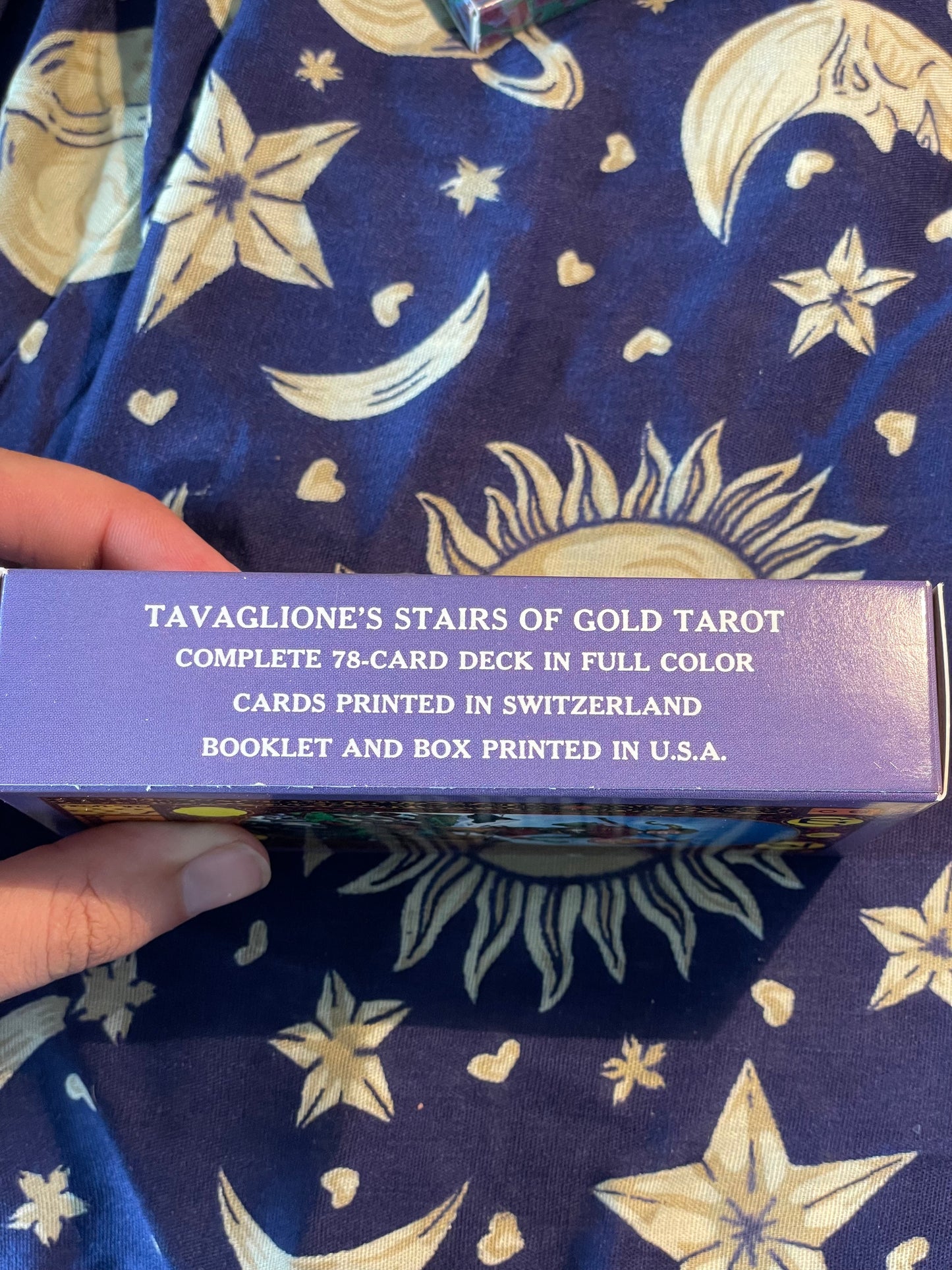 Vintage Stairs of Gold Tarot