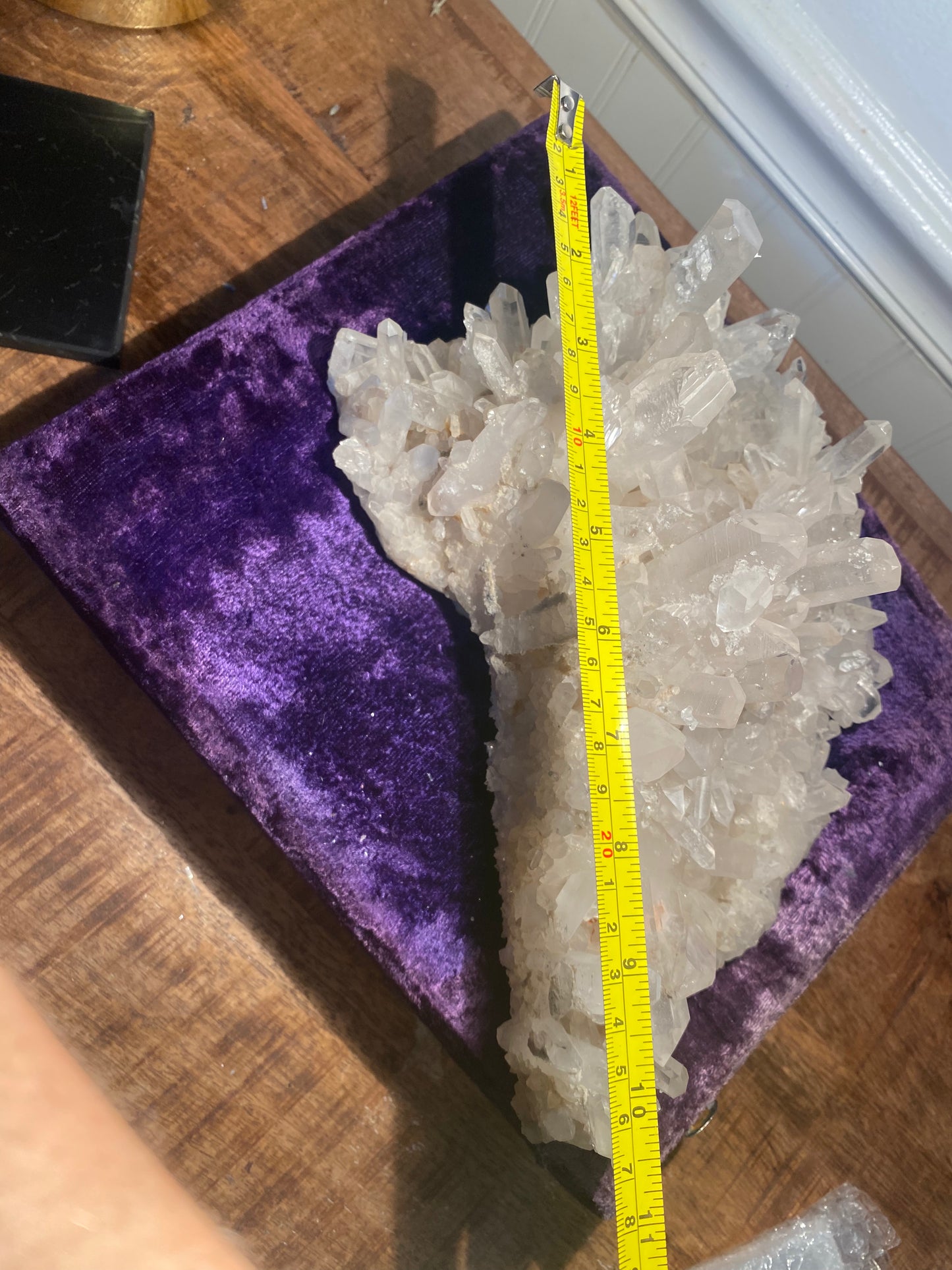 Quartz Crystal Cluster Medium