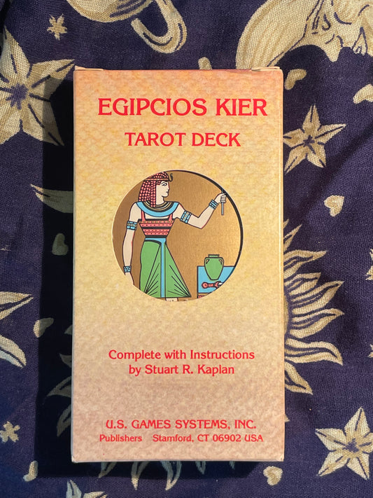 Rare Vintage Egyptian Tarot