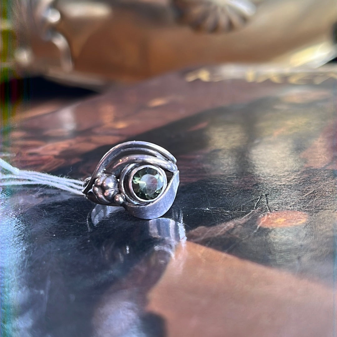 Moldavite Ring