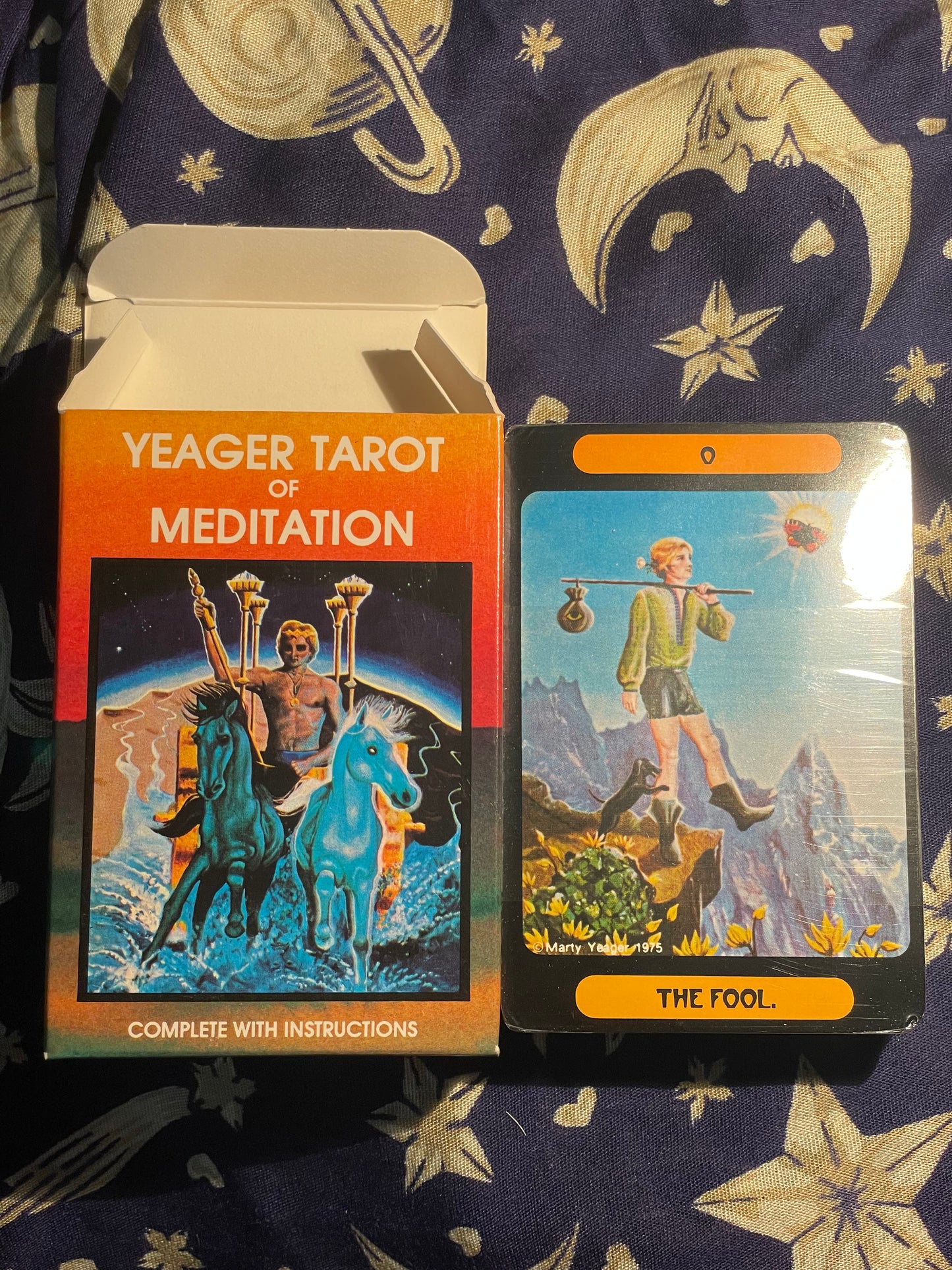 Vintage Yeager Tarot of Meditation
