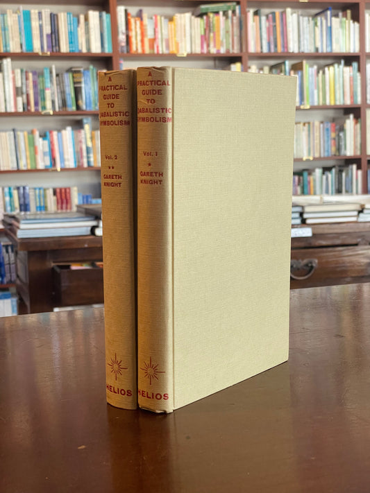 A Practical Guide to Qabbalistic Symbolism by Gareth Knight (Two Volume Set, 1976)