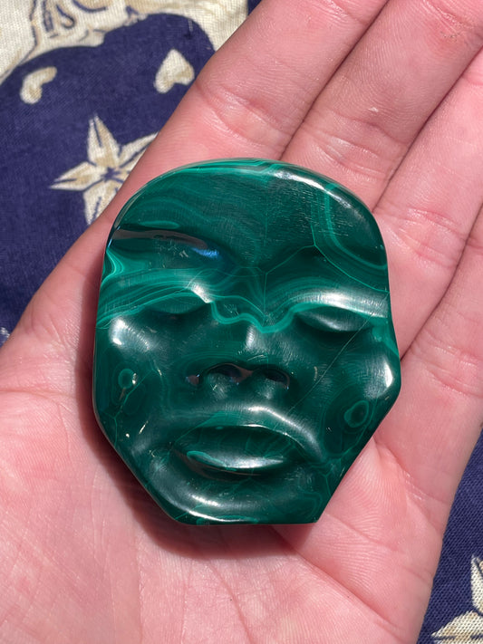 African Malachite Face