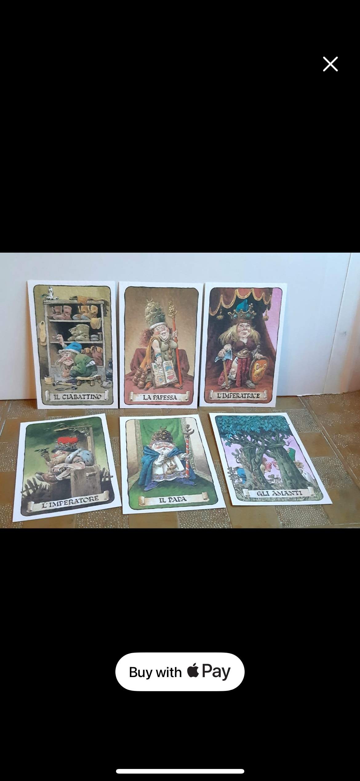 Vintage Italian Tarot