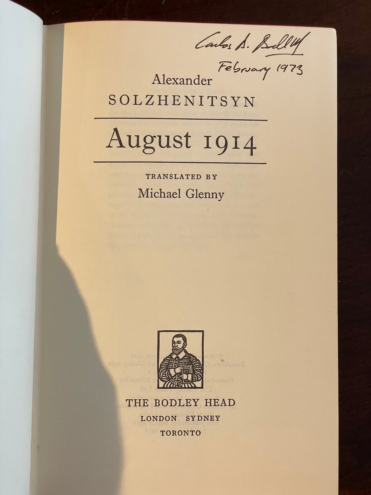 August 1914 by Alexander Solzhenitsyn